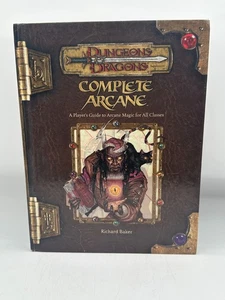 Complete Arcane Players Guide To Arcane Magic Dungeons & Dragons D&D Role-play - Picture 1 of 5