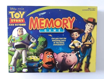 Toy Story & Beyond Memory Game Complete Milton Bradley 2001, Excellent Condition - Image 1 of 4