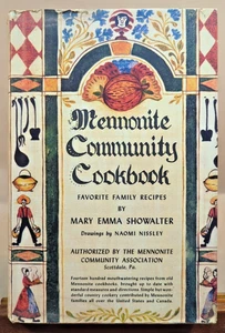 Vintage 1950 Mennonite Community Kochbuch von Mary Emma Showalter Hardcover mit DJ - Bild 1 von 11