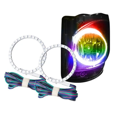 LED Fog Light Halo Ring Lights ColorSHIFT For 2006-2008 Lexus IS 250 - Image 1 of 4