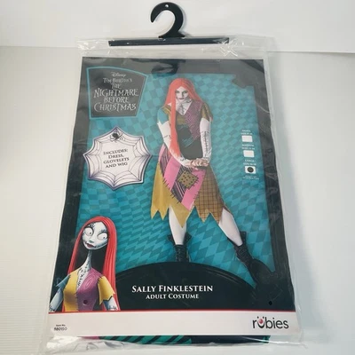 Nightmare Before Christmas Sally Finklestein Adult Costume Womens Large 16-18 - image 1 of 4