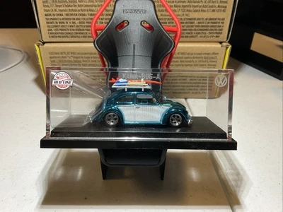 Hot Wheels RLC Volkswagen Kawa-Bug-A 1/64 Beetle Blue 12578/30000 - Image 1 of 4