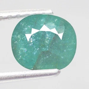 2.24 Ct Remarkable (8 x 7) Natural Copper Manganese Bearing Paraiba Tourmaline - Picture 1 of 7