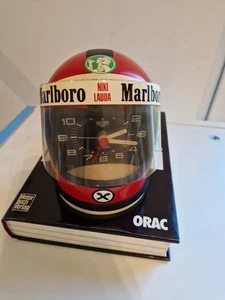 Heuer Helmuhr Niki Lauda Helmet Clock u Niki Lauda Buch Full Set Box u Papiere  - Bild 1 von 20