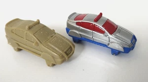 2001 Matchbox 2 Police Car Resin Concept Cars About Galoob Micro Machines Scale - Picture 1 of 6