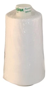 Madeira Polyester Embroidery Thread Cone White 4500m - Picture 1 of 10