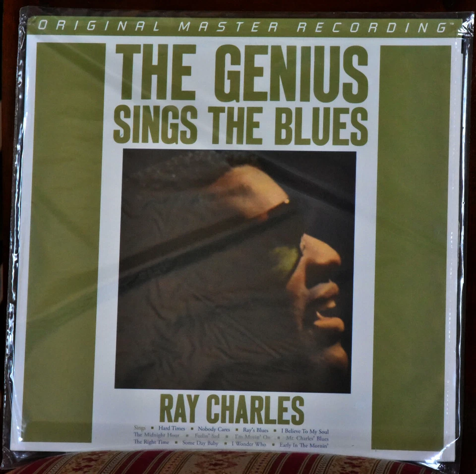 AUDIOPHILE MOBILE FIDELITY  MFSL 337 RAY CHARLES Sings Blues 180g No 2613 SEALED - Image 1 of 1