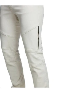 $329 Authentic Rare TRUE RELIGION Men's Moto Skinny Zipper Detail Jeans - Picture 1 of 5