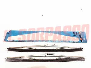 SPAZZOLE TERGI TERGICRISTALLI CROMATE FIAT 850 124 125 126 127 DINO - ABARTH OT. - Imagen 1 de 2