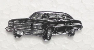 CHEVROLET IMPALA 1975 ENAMEL LAPEL BADGE, 40x16mm. BUTTERFLY PIN FIXING. - Picture 1 of 1