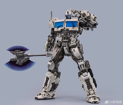 In Stock New Magnificent Mecha MM-01W OptimusPrime Repaint Ver. Die-cast Figure - Image 1 of 4