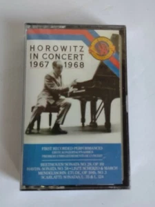 Horowitz in Concert 1967 1968 Cassette New Sealed CBS Records 1989 - Picture 1 of 3