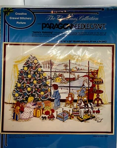 Vintage The Christmas Collection From Paragon Needle Craft "Santa's Watching"  - Bild 1 von 8