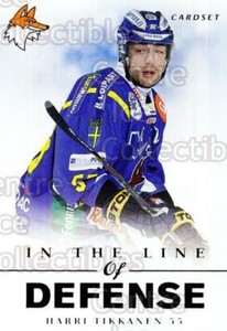 2012-13 Finnish Cardset In The Line of Defense #9 Harri Tikkanen