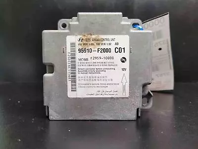 ✅ Módulo de control de bolsa Hyundai Elantra SRS 2018 PN:95910-F2000 OEM Foto 1 de 4
