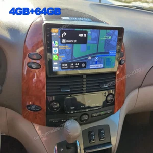 For Toyota Sienna 2004-2010 Android 13.0 Apple Carplay Car Radio Stereo GPS Navi - Picture 1 of 18