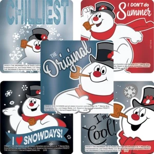 10 Frosty the snowman foil  Stickers Teacher Supply Party favors Christmas  - Picture 1 of 1