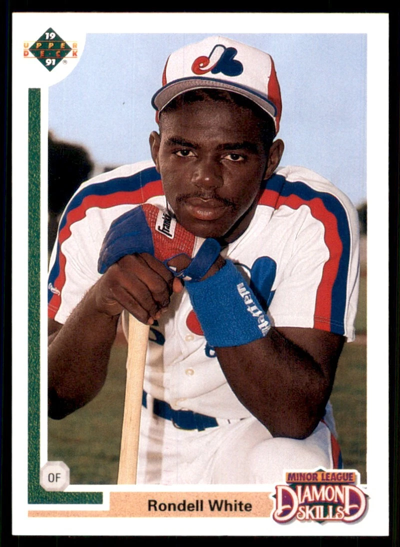 1991 Upper Deck Final Edition Rondell White Rookie Montreal Expos #10F