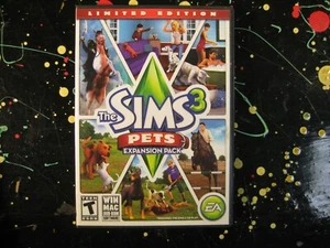 The Sims 3 Pets WinXP PC CDROM People Sim Game Expansion Pack - Picture 1 of 3