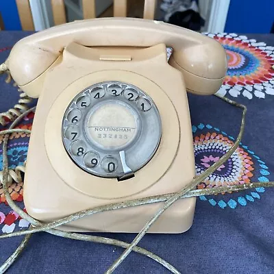 Genuine Vintage BT GPO 1970’s 8746 Landline Telephone Converted Working • 18.39€