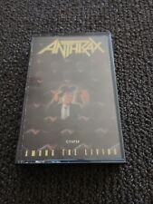 ANTHRAX "AMONG THE LIVING" CASSETTE/1987/ISLAND RECORDS/EXCELLENT CONDITION 