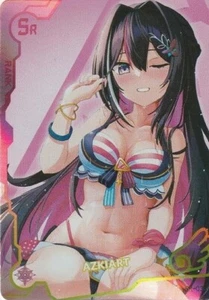 Azkiart Waifu Anime Card Personalizzata TCG Girl Holo Goddess Story ACG - Foto 1 di 1