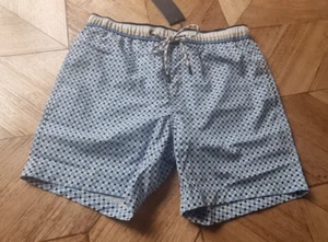Country Road - Mens Check Print Swim Shorts - Size Small $99.95 - Riveria Blue - Bild 1 von 8