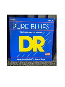 CUERDAS DE BAJO DR Pure Blues 45-105 (pb-45) níquel cuántico/núcleo redondo - Imagen 1 de 3