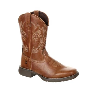 Durango Kid's Lil' Rodeo Brown Western Boot DBT0223TS - Picture 1 of 6