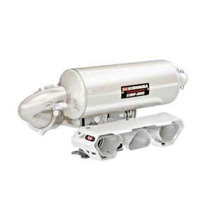 In-Line Triple Yoshimura Slip-On Exhaust for Can-Am Maverick 2014-21 715005183