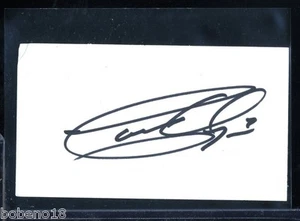 Garry Unger signed Autogramm Auto 3,5 x 2 Cut NHL Hockey Redwings - Bild 1 von 1