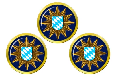 GIFTSHOP UK Polizei Bayern Golfball Markierer