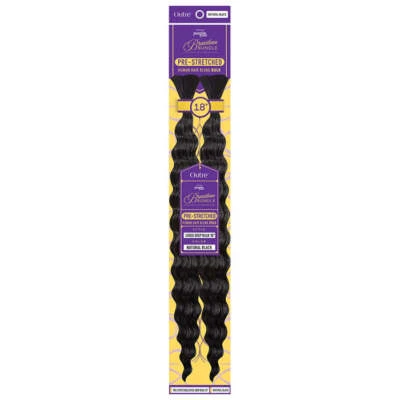 OUTRE PURPLE PACK 100% HUMAN HAIR BLEND BRAID - LOOSE DEEP BULK 18/24 inch - Image 1 of 4