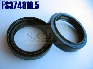HONDA CR125 CR125R CR250 CR250R 1979 - 1980 XS1100 FRONT FORK SEALS SET OF 2  - Picture 1 of 3