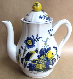 COPELAND SPODE BLUE BIRD COFFEE POT (11149) - Picture 1 of 6