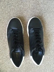 Mens Kurt Geiger black shoes size 43 - Picture 1 of 5