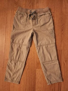 Carters Kid's Brand Sz 4 School Uniform Long Khaki Pants Unisex Good Condition - Picture 1 of 3