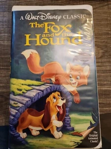 RARE Black Diamond Edition The Fox and the Hound VHS Tape - Walt Disney Classics - Foto 1 di 5