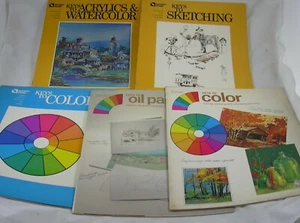 Skylight Studio Keys to Painting Sketching Color LOT of 5 Art Books 1972 McGuire - Picture 1 of 6