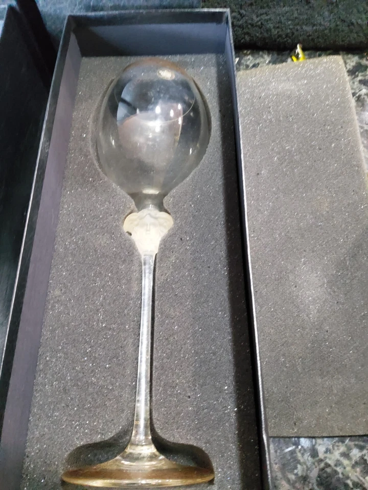 G2U Versace medusa dor белый винный бокал прозрачный в коробке - Изображение 1 из 3