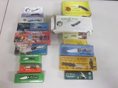 Lot of 17 Really Nice Folding Pocket knife Knives - New Boxed - Image 1 of 4
