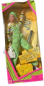 Vintage 1997 Green Teen Skipper Doll Barbie Mattel #19666 NEW in SEALED BOX - Picture 1 of 5