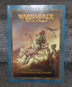 Games Workshop Warhammer The Old World Arcane Journal Tomb Kings of Khemri New - Picture 1 of 2