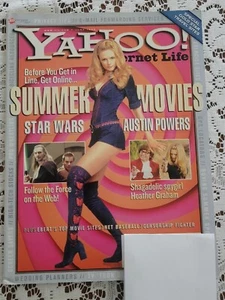 Yahoo ! Internet Life Magazine Austin Powers Shagadelic Spy STAR WARS JUNE 1999 - Picture 1 of 1