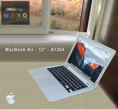 Apple Macbook Air A1304 13" - Intel Core 2 Duo - 1,86GHz - 2GB RAM - 120G SSD - Bild 1 von 4