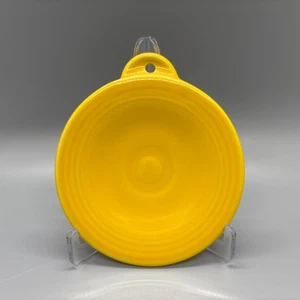 Fiesta Daffodil Ornament Blank | Fiestaware Yellow Mini Dinner Plate Christmas - Picture 1 of 3