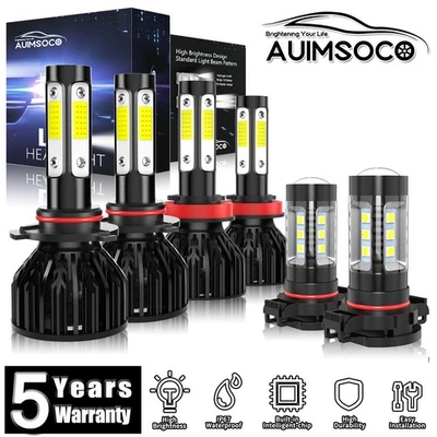 Combo 6x Kit de faros LED bombillas súper brillantes para Chevrolet Colorado 2015-2019 Foto 1 de 4