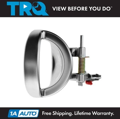 TRQ Rear Right Interior Door Handle Satin Chrome For 2007-2011 Dodge Nitro Foto 1 de 2