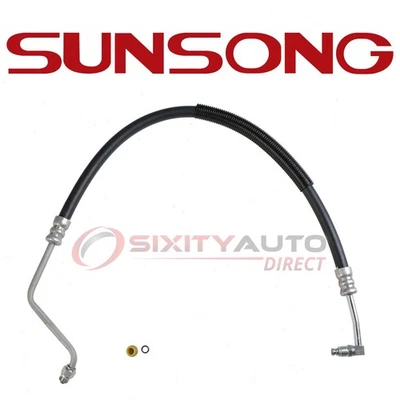 Sunsong Power Steering Pressure Line Hose for 1988 Mercury Cougar 3.8L V6 - em - Image 1 of 4