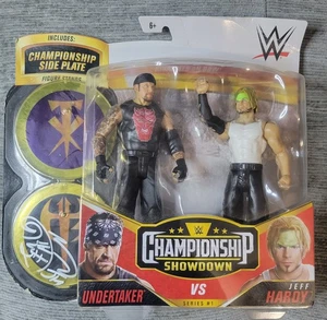 Signiert!! WWE Undertaker vs Jeff Hardy 2-Pack Championship Showdown Mattel - Bild 1 von 3